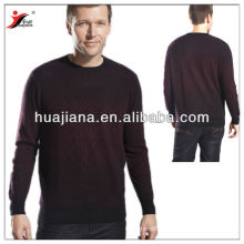 Fashion hang dyeing men cashmere sweater